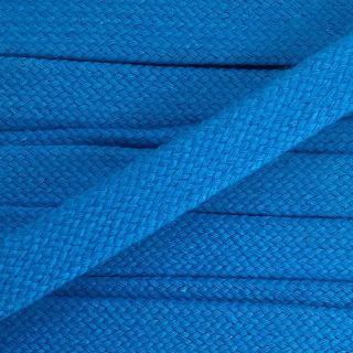 Pamut zsinór lapos 15 mm blue