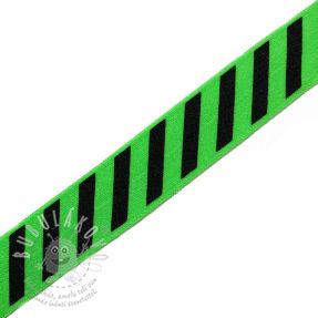 Szegőgumi STRIPE 20 mm green