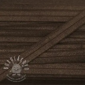 Szegőgumi 15 mm dark mocha