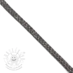 Lurex zsinór 10 mm dark grey