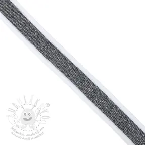 Szegő paszomány szélessége LUREX grey