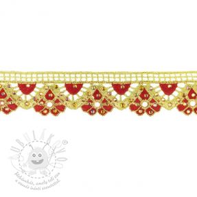 Szalag Diamond red