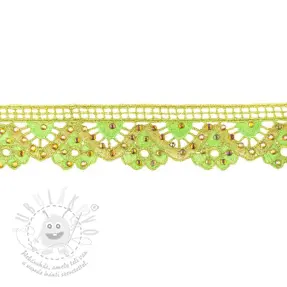 Szalag Diamond lime