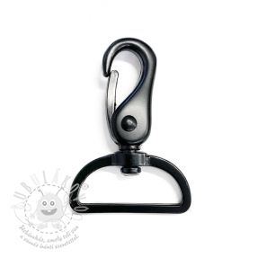 Fém karabiner 40 mm black