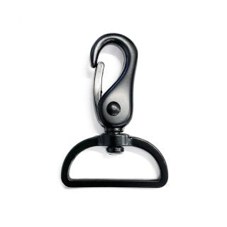 Fém karabiner 40 mm black