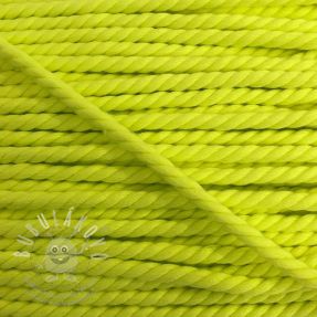 Tekert pamut zsinór 5 mm neon yellow