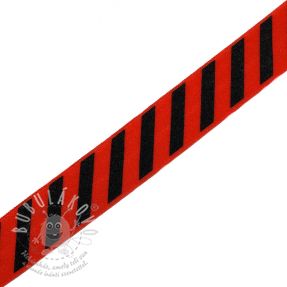 Szegőgumi STRIPE 20 mm red