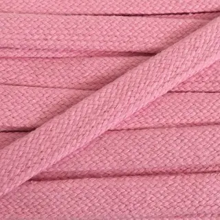 Pamut zsinór lapos 15 mm pink
