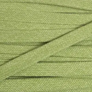 Pamut zsinór lapos 15 mm melange lime