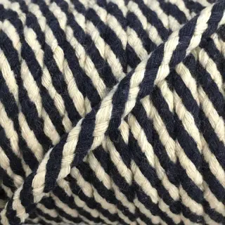 Pamut zsinór 5 mm dark blue ecru