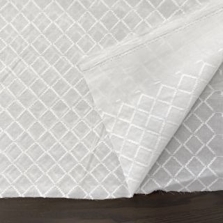 Madeira embroidery Square white