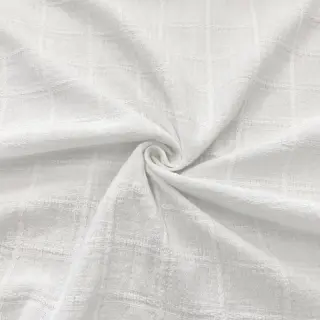 Pamutvászon EMBROIDERY DOBBY Square white