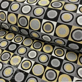 Dekorációs anyag jacquard Round circle luxury