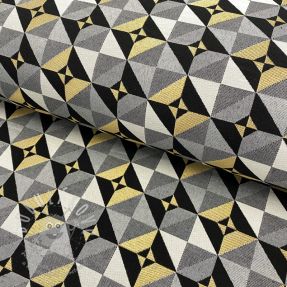 Dekorációs anyag jacquard Diamond cube luxury