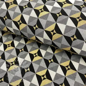 Dekorációs anyag jacquard Diamond cube luxury