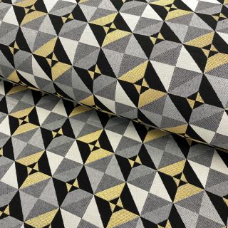 Dekorációs anyag jacquard Diamond cube luxury