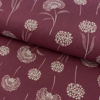Dekorációs anyag Linenlook Elegant dandelion bordeaux