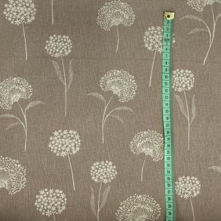 Dekorációs anyag Linenlook Elegant dandelion taupe