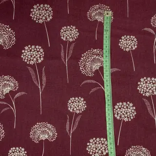 Dekorációs anyag Linenlook Elegant dandelion bordeaux