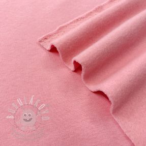 Szabadidő anyag fésült JOGGING soft pink