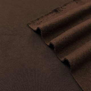 Szabadidő anyag fésült JOGGING dark brown