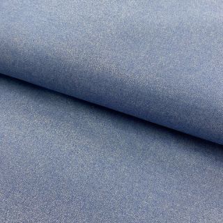Pamutvászon JEANS FOIL light blue