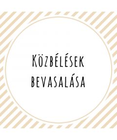 Közbélések bevasalása