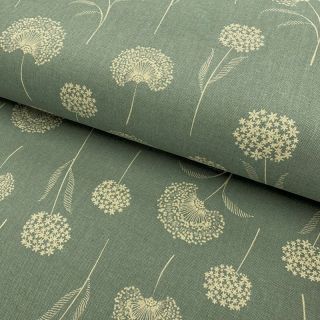 Dekorációs anyag Linenlook Elegant dandelion soft green