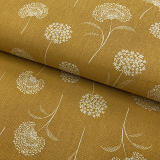 Dekorációs anyag Linenlook Elegant dandelion golden yellow