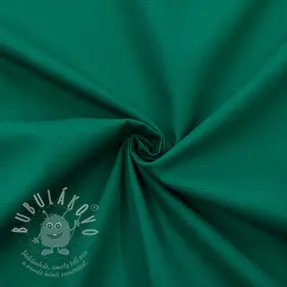 Popelín pamut anyag dark emerald