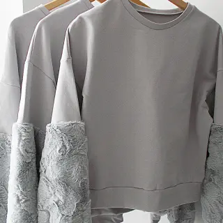 Műszőrme light grey