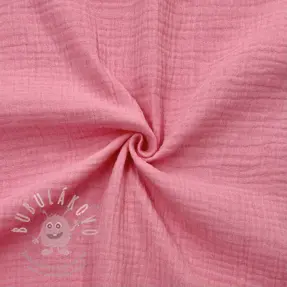Dupla géz/muszlin pink ORGANIC