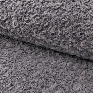 Műszőrme Curly grey