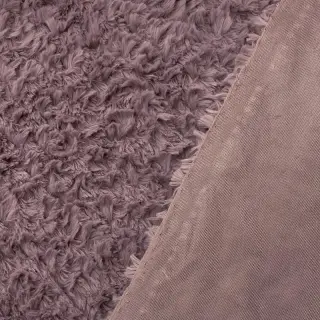 Műszőrme Curly mauve