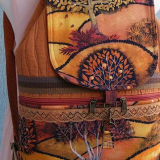 Dekorációs anyag Forest hill autumn digital print