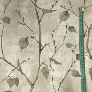 Dekorációs anyag Leaf branch serene digital print
