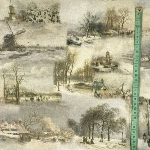 Dekorációs anyag Winter landscape digital print