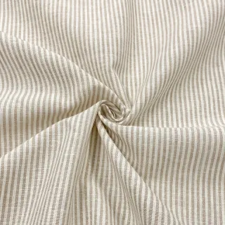 Lenvászon pamuttal Lira medium stripe beige