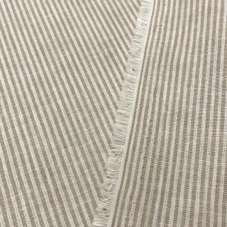 Lenvászon pamuttal Lira medium stripe beige