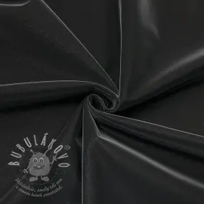 Ruházati műbőr STRETCH black