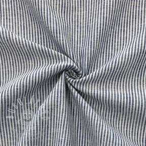 Lenvászon pamuttal Lira medium stripe jeans