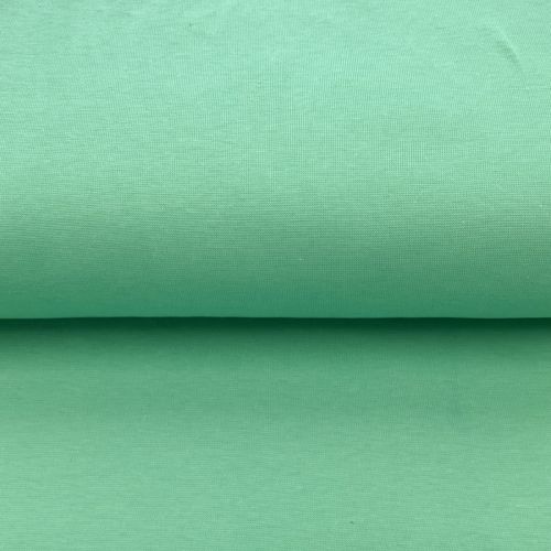 Körkötött sima passzé pastel green ORGANIC