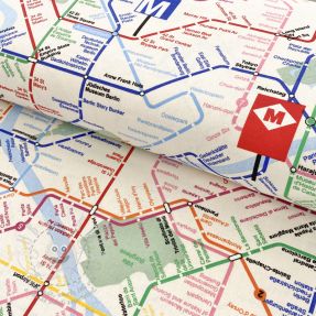 Dekorációs anyag premium Subway underground
