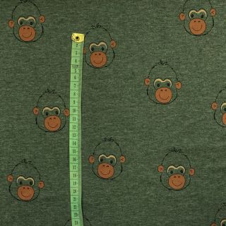 Jersey Monkey melange dark green