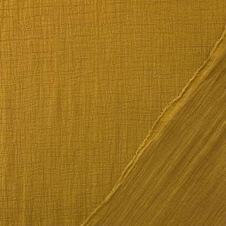 Dupla géz/muszlin BAMBUSZ ochre