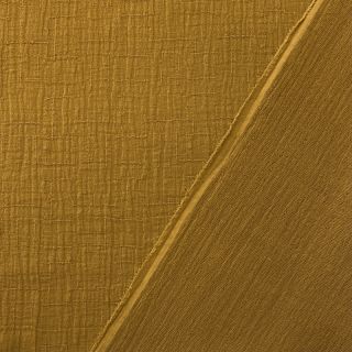 Dupla géz/muszlin BAMBUSZ mustard