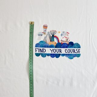Jersey Find your course PANEL digital print