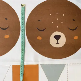 Dekorációs anyag Kids room deco PANEL linenlook digital print