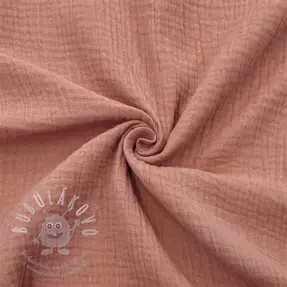 Dupla géz/muszlin blush ORGANIC
