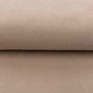 Körkötött passzé RIB sand ORGANIC